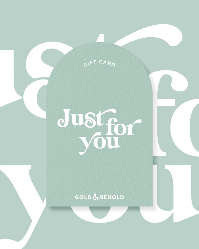 Just for you - Gift card
