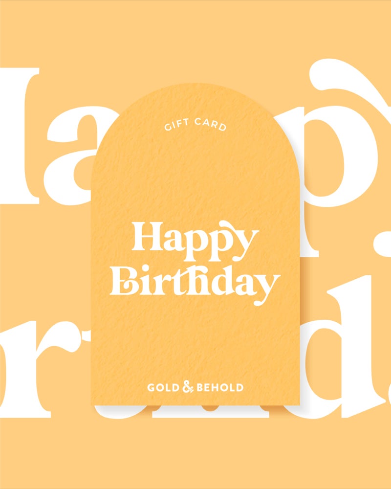 Happy Birthday - Gift card